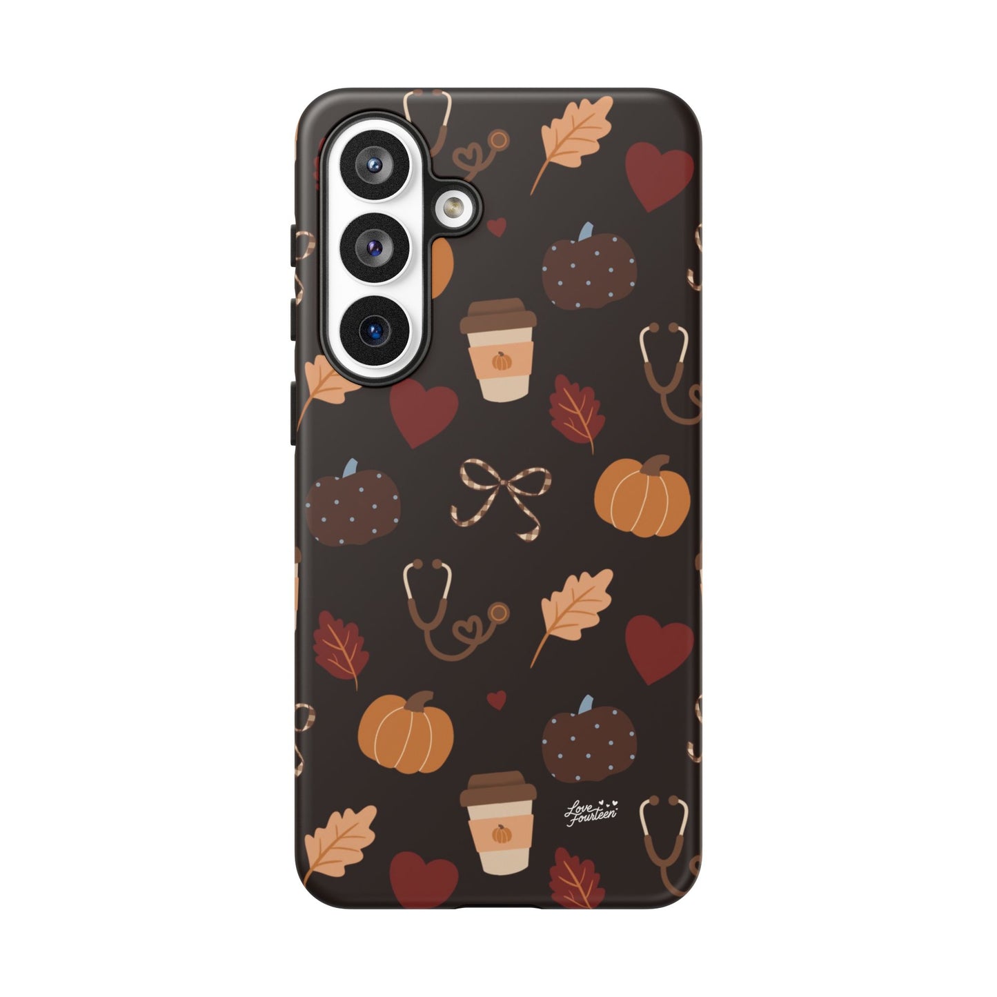 Pumpkin Espresso Samsung Galaxy Phone Case - (Free U.S. Shipping)