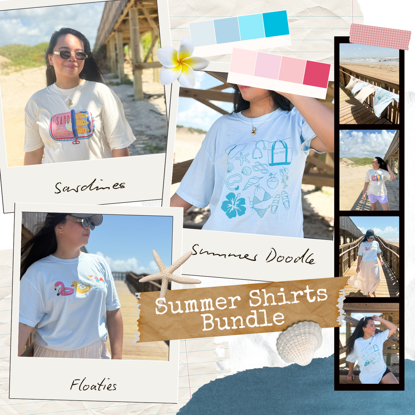 Summer Shirts Bundle - FREE U.S. Shipping