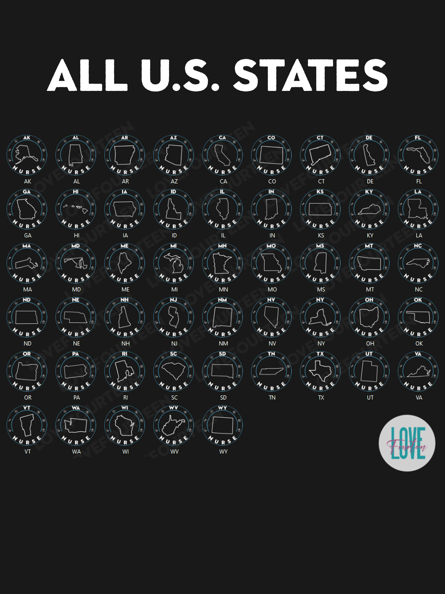 Nurse State Tee (V2)