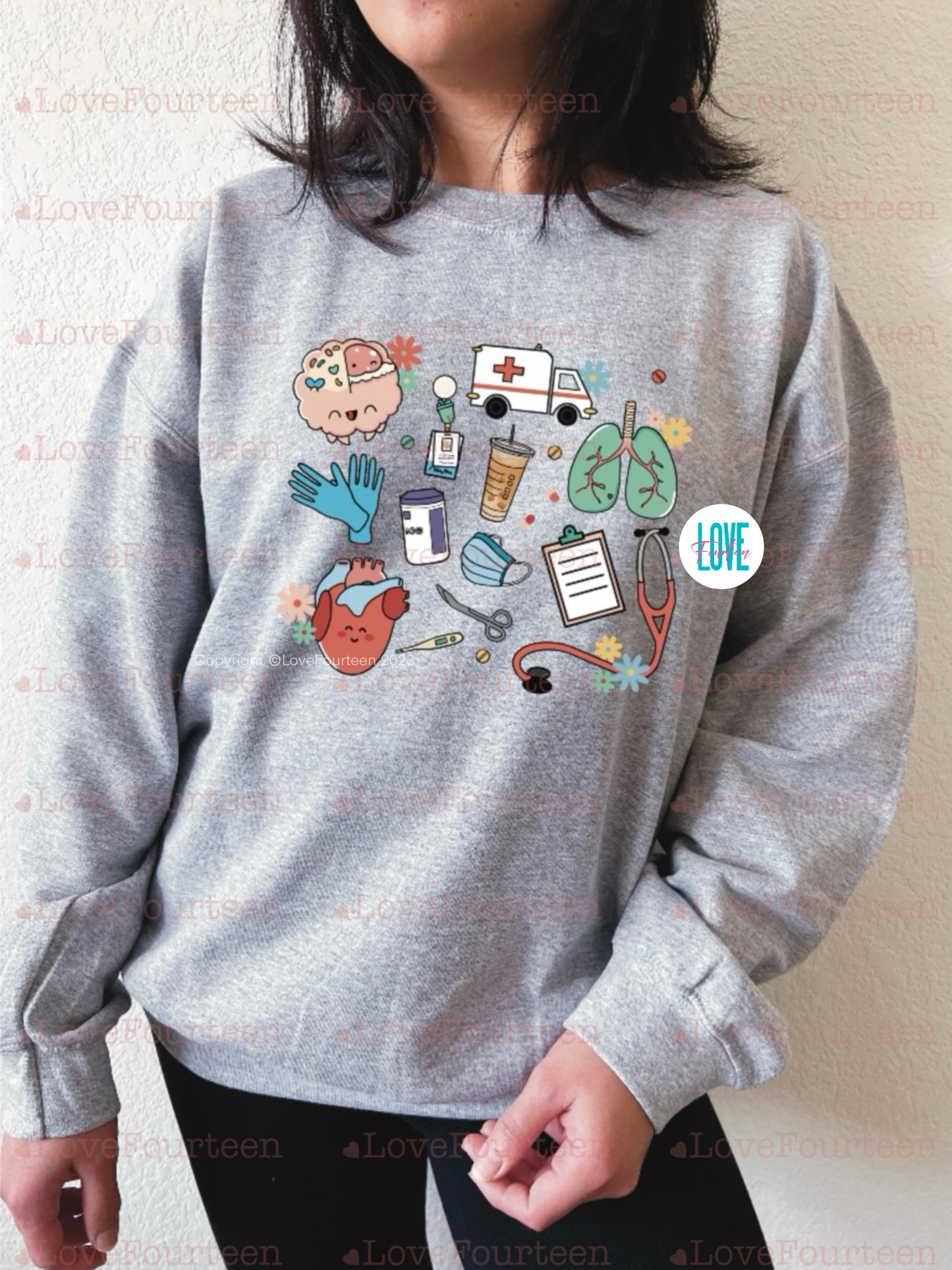 Healthcare Essentials Crewneck
