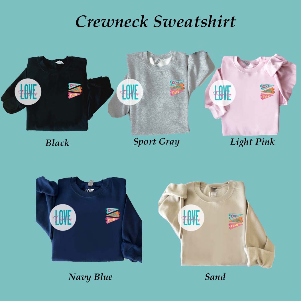 Cool Nurses Read (T-Shirt & Crewneck)