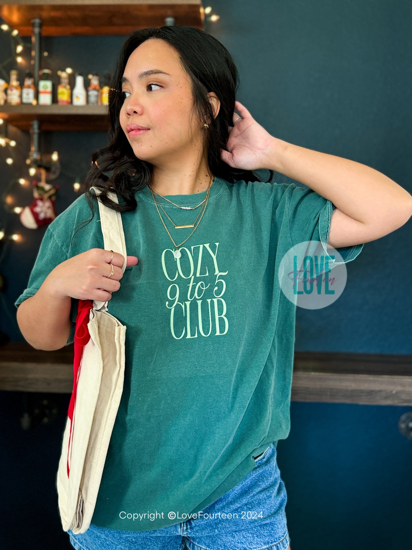 Cozy 9 to 5 Club (T-Shirt, Crewneck, Hoodie)