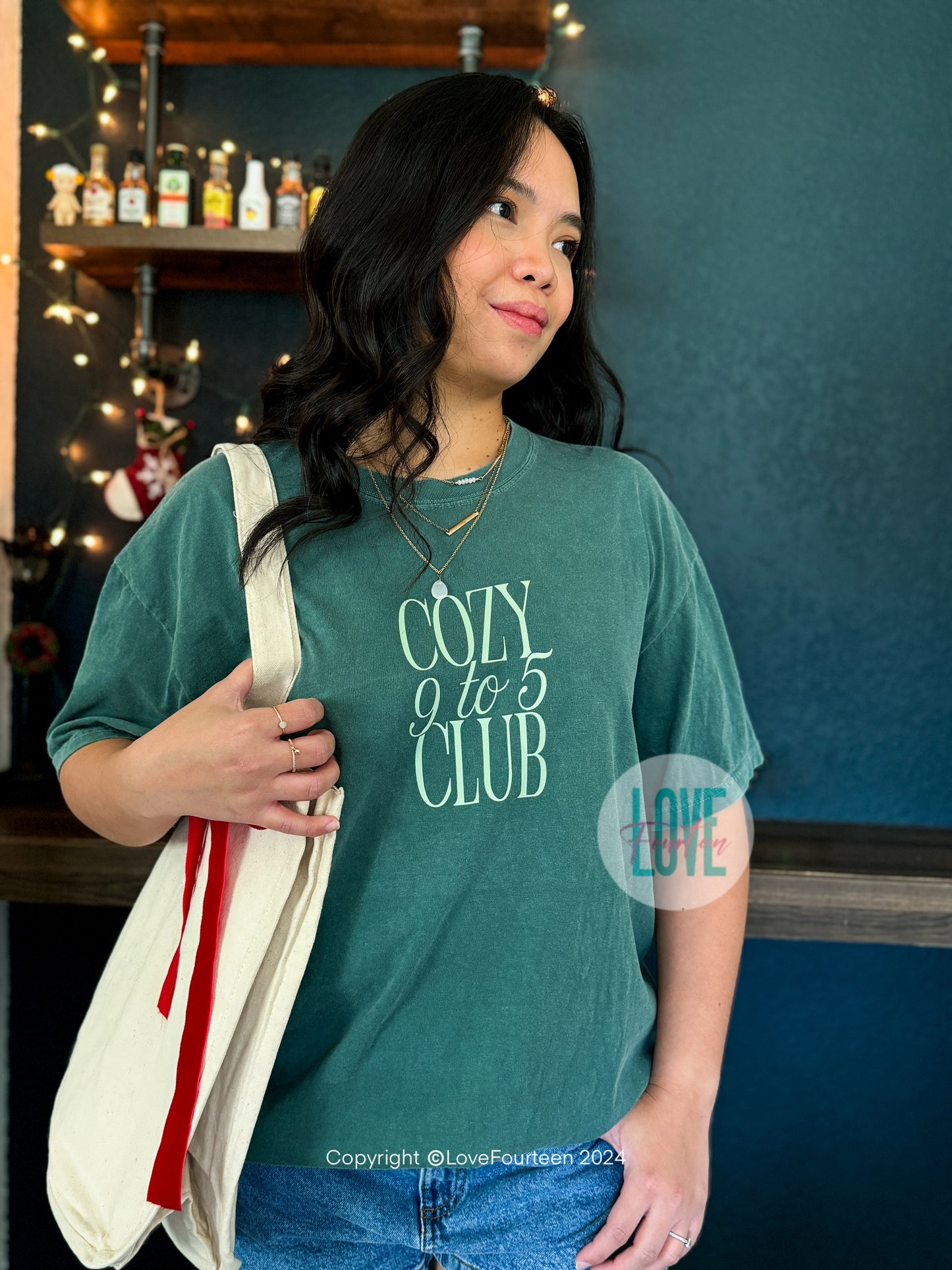 Cozy 9 to 5 Club (T-Shirt, Crewneck, Hoodie)