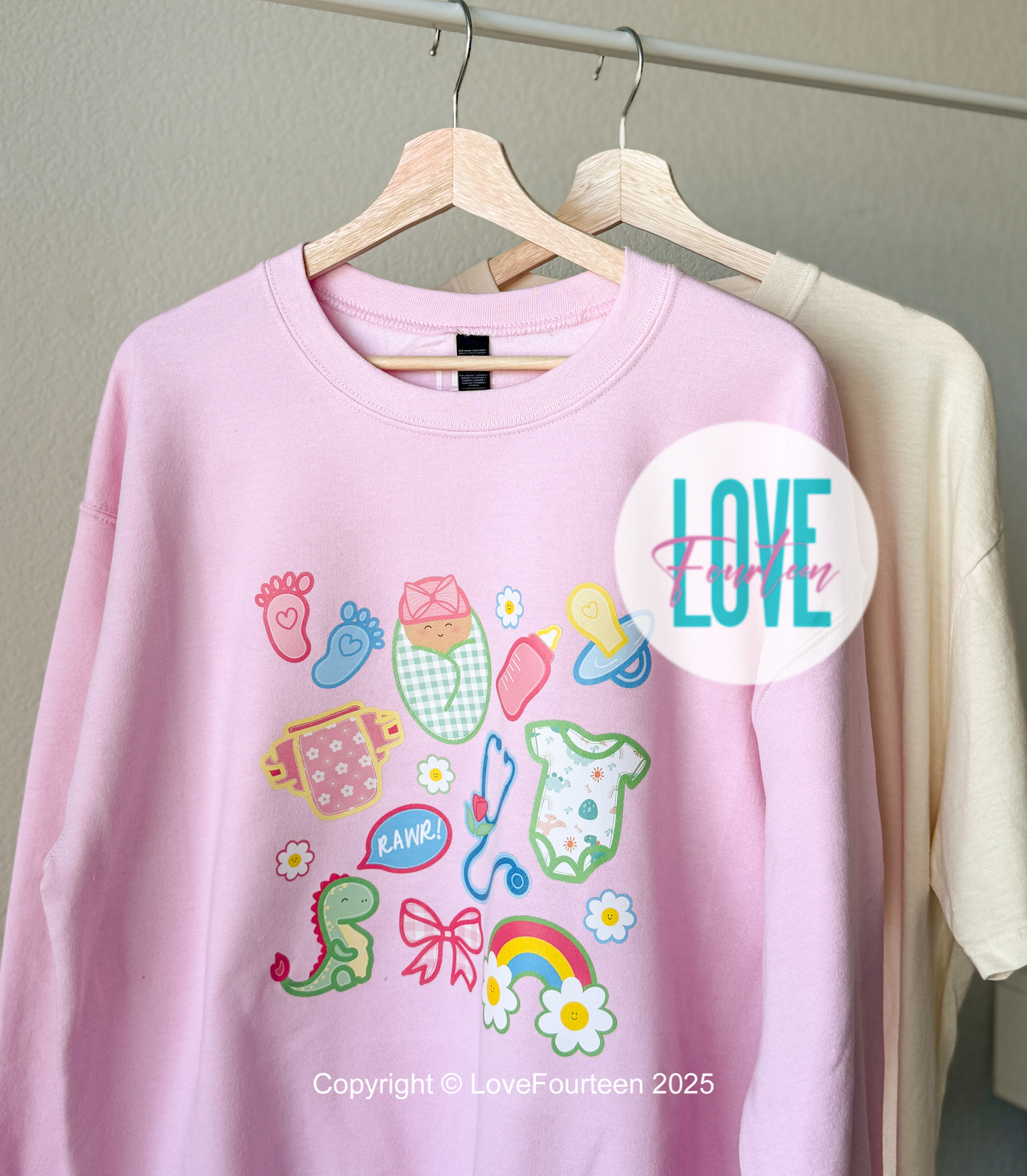 Snuggle Crew Patchwork (T-Shirt & Crewneck)
