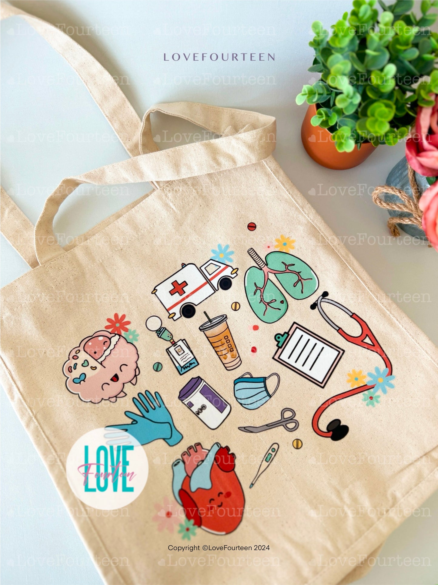 Healthcare Essentials Tote Bag