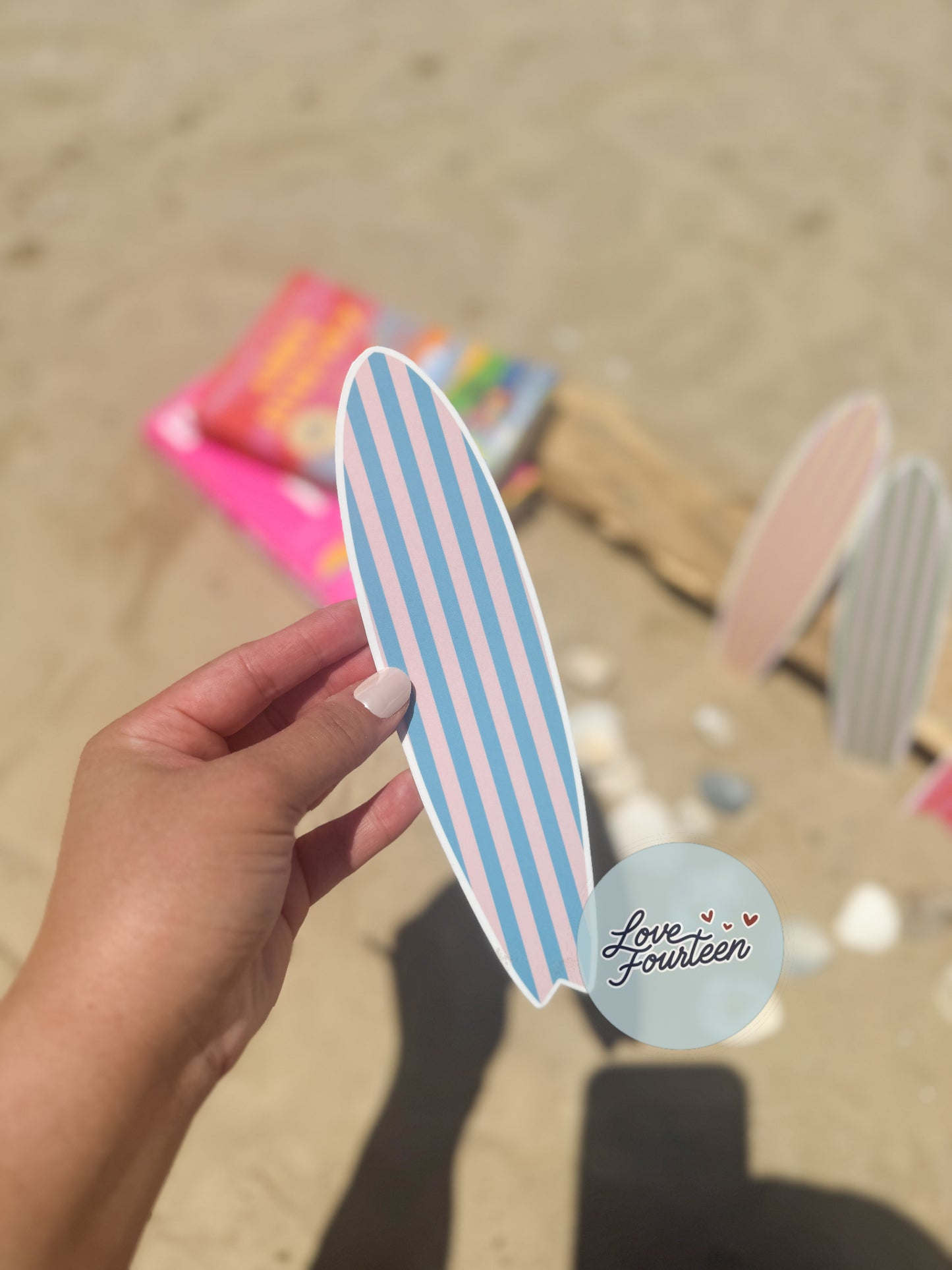 Surfboard Bookmarks