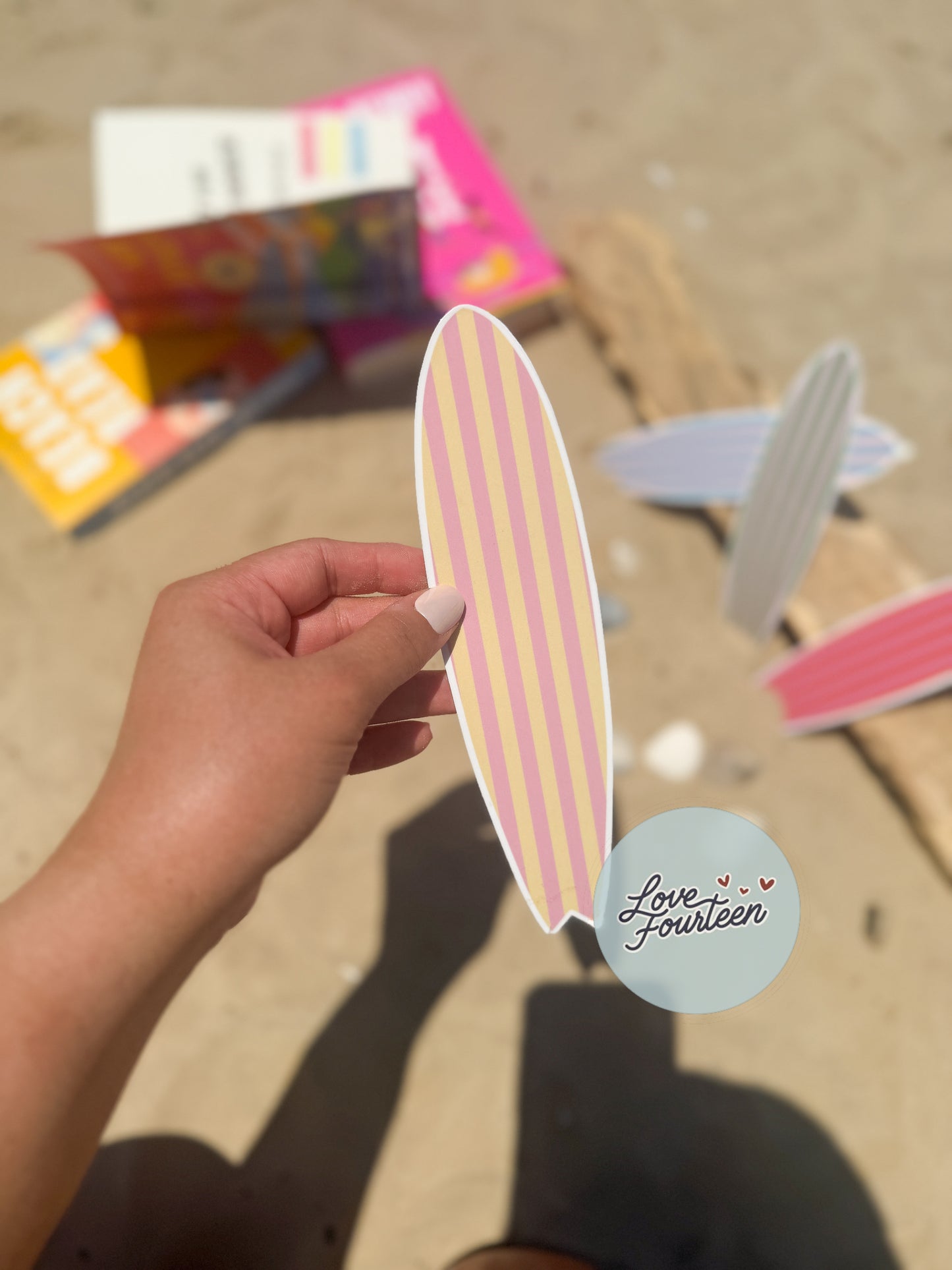 Surfboard Bookmarks