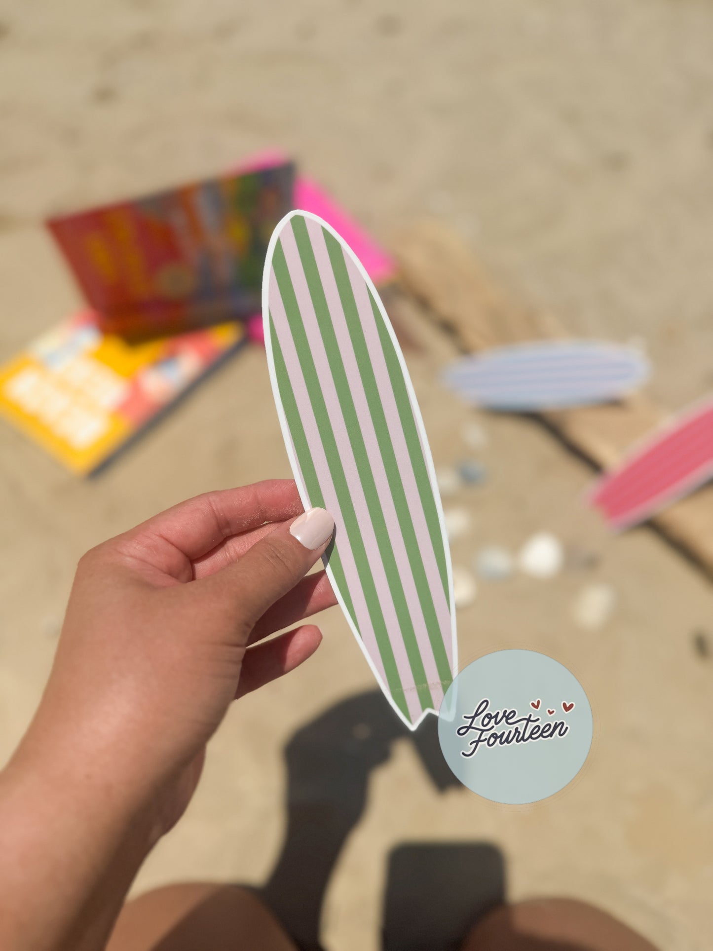 Surfboard Bookmarks
