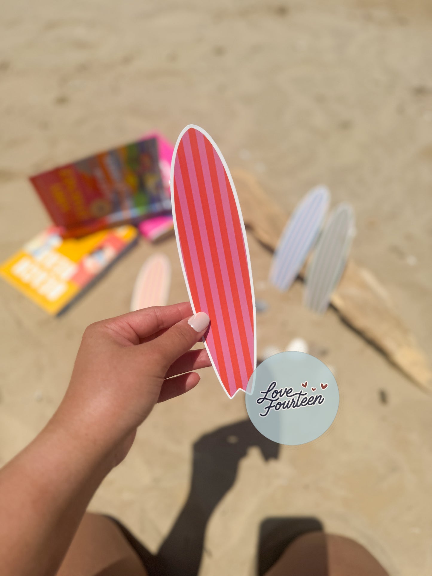 Surfboard Bookmarks