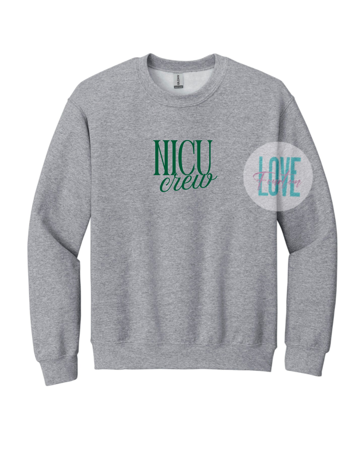 NICU Crew (T-Shirt, Crewneck)