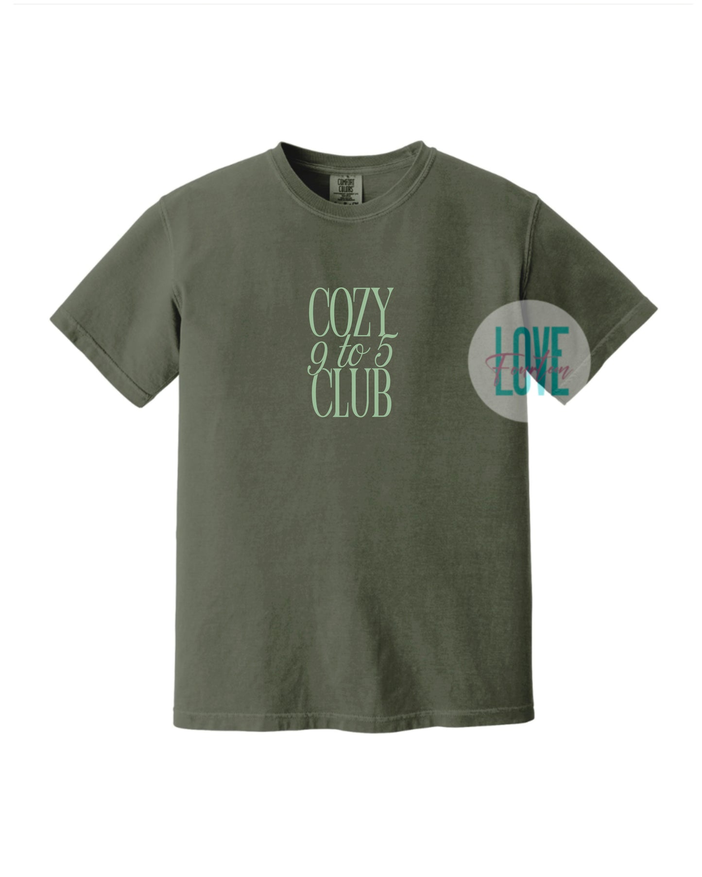 Cozy 9 to 5 Club (T-Shirt, Crewneck, Hoodie)