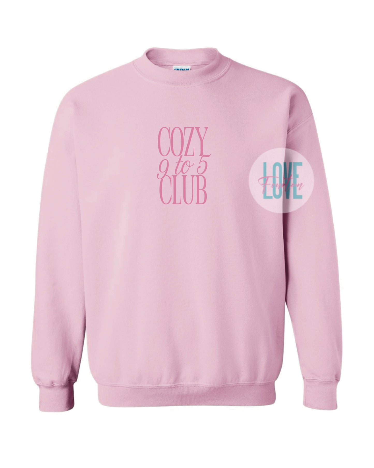 Cozy 9 to 5 Club (T-Shirt, Crewneck, Hoodie)