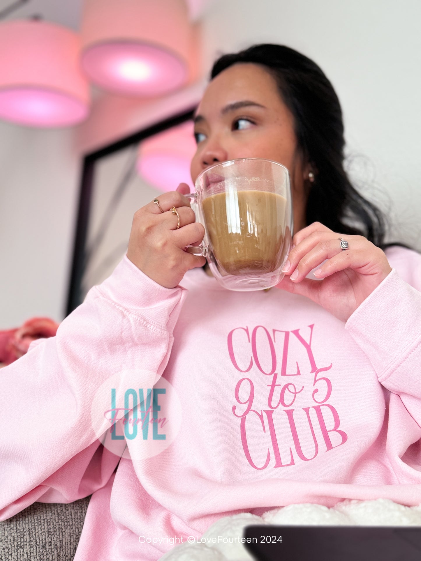 Cozy 9 to 5 Club (T-Shirt, Crewneck, Hoodie)