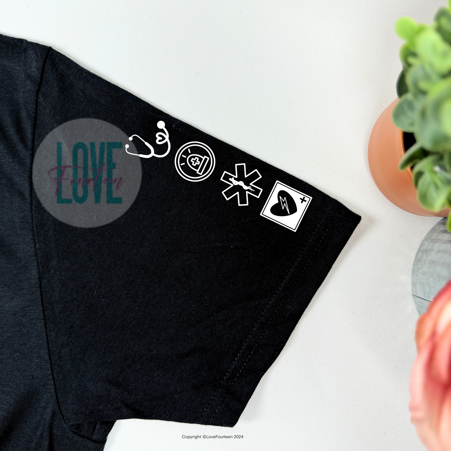 Nurse Floral Meadow Tee (ER)