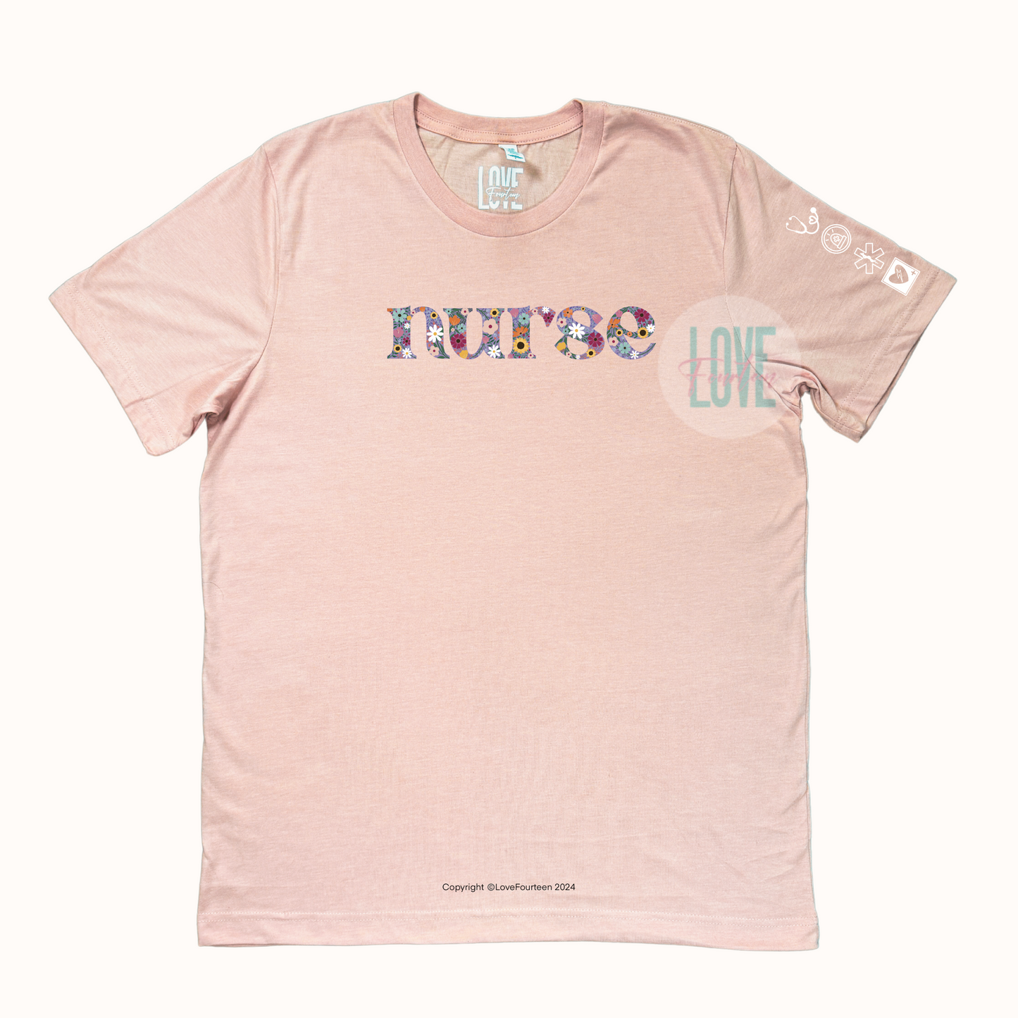 Nurse Floral Meadow Tee (ER)