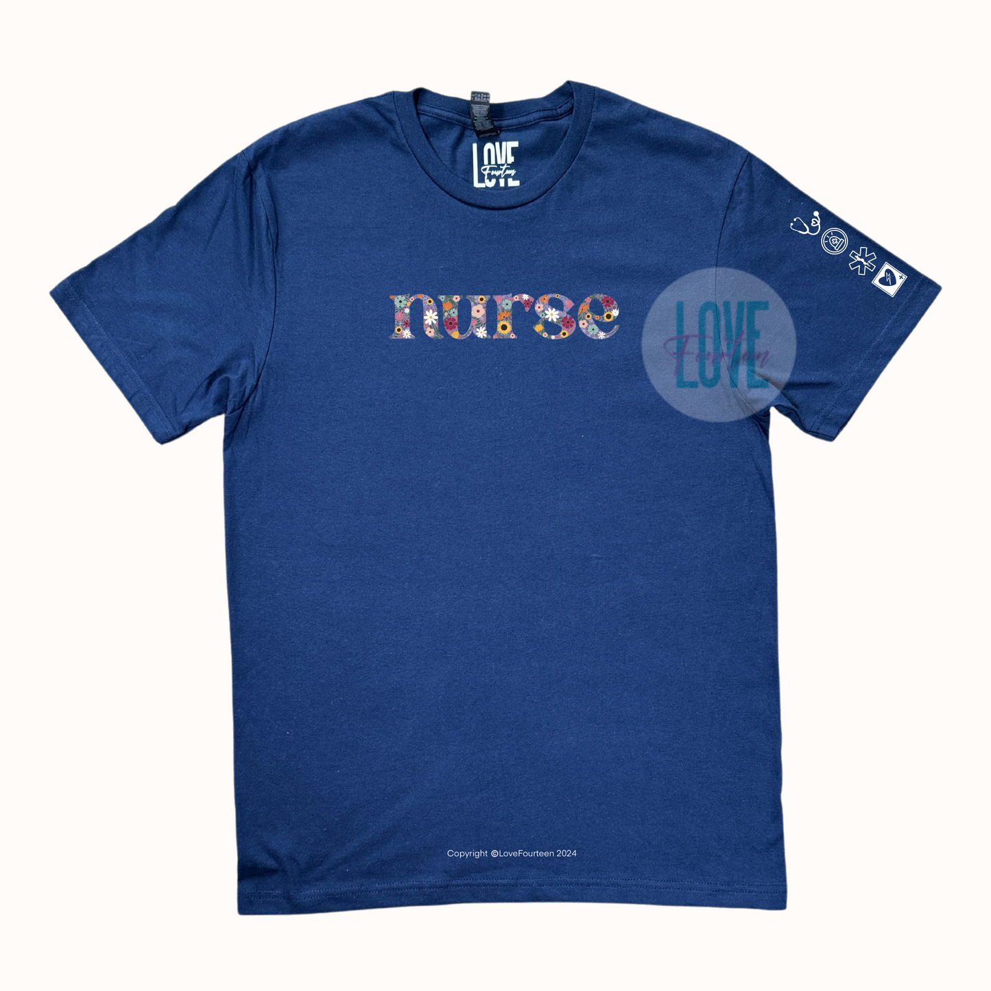 Nurse Floral Meadow Tee (ER)