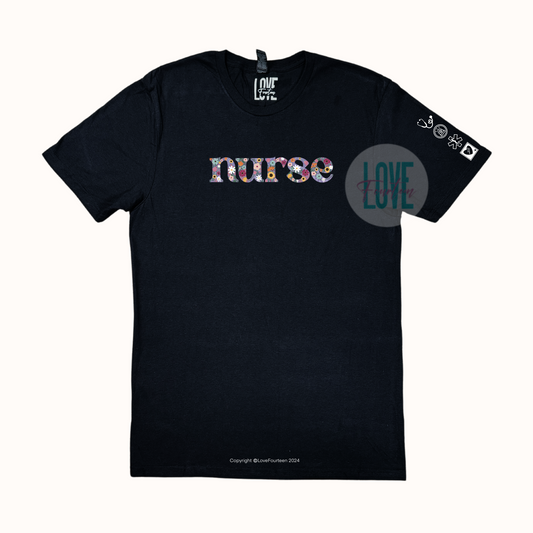 Nurse Floral Meadow Tee (ER)