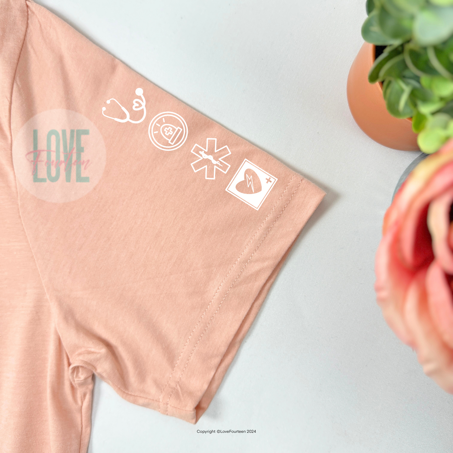 Nurse Floral Meadow Tee (ER)