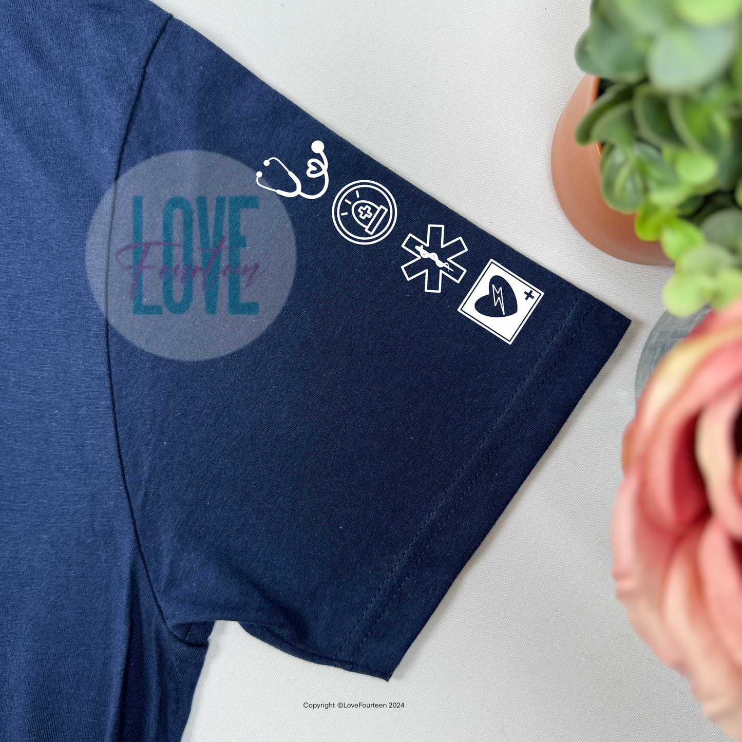 Nurse Floral Meadow Tee (ER)
