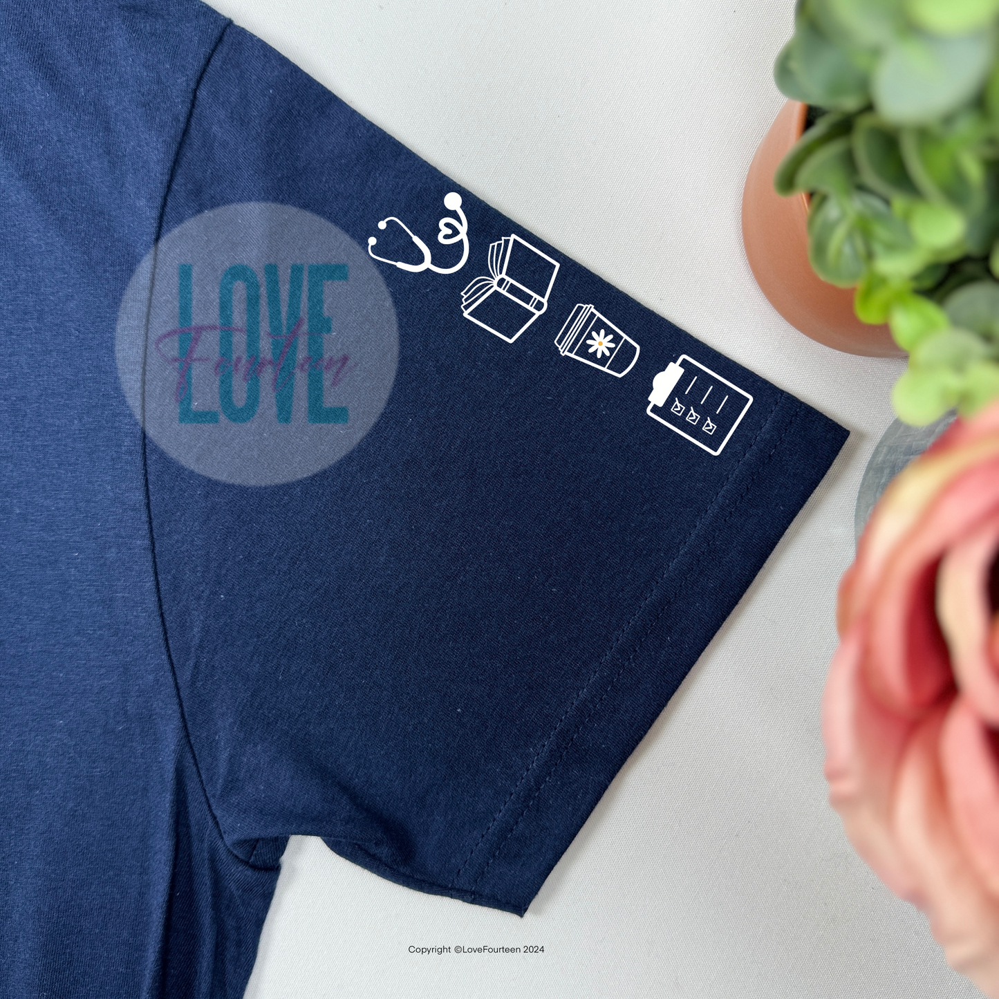 Nurse Floral Meadow Tee (Student)