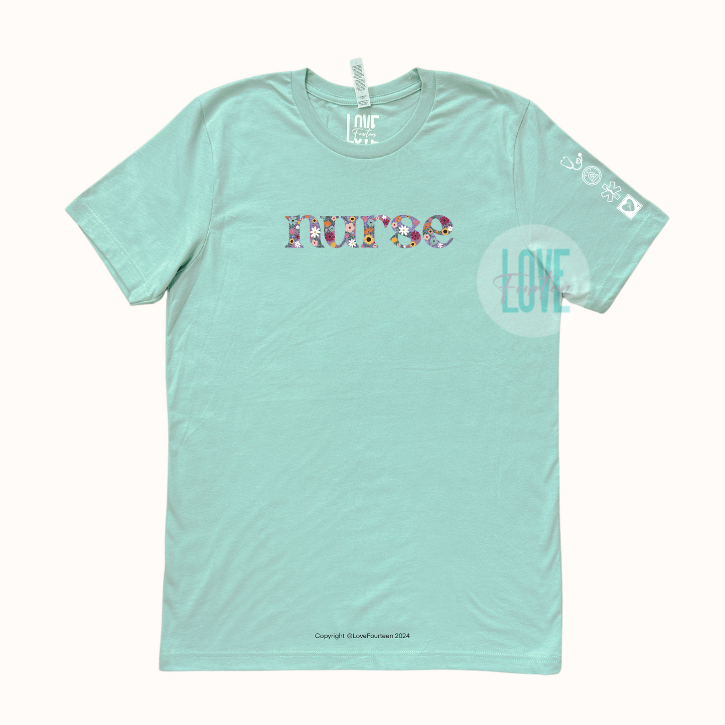 Nurse Floral Meadow Tee (ER)