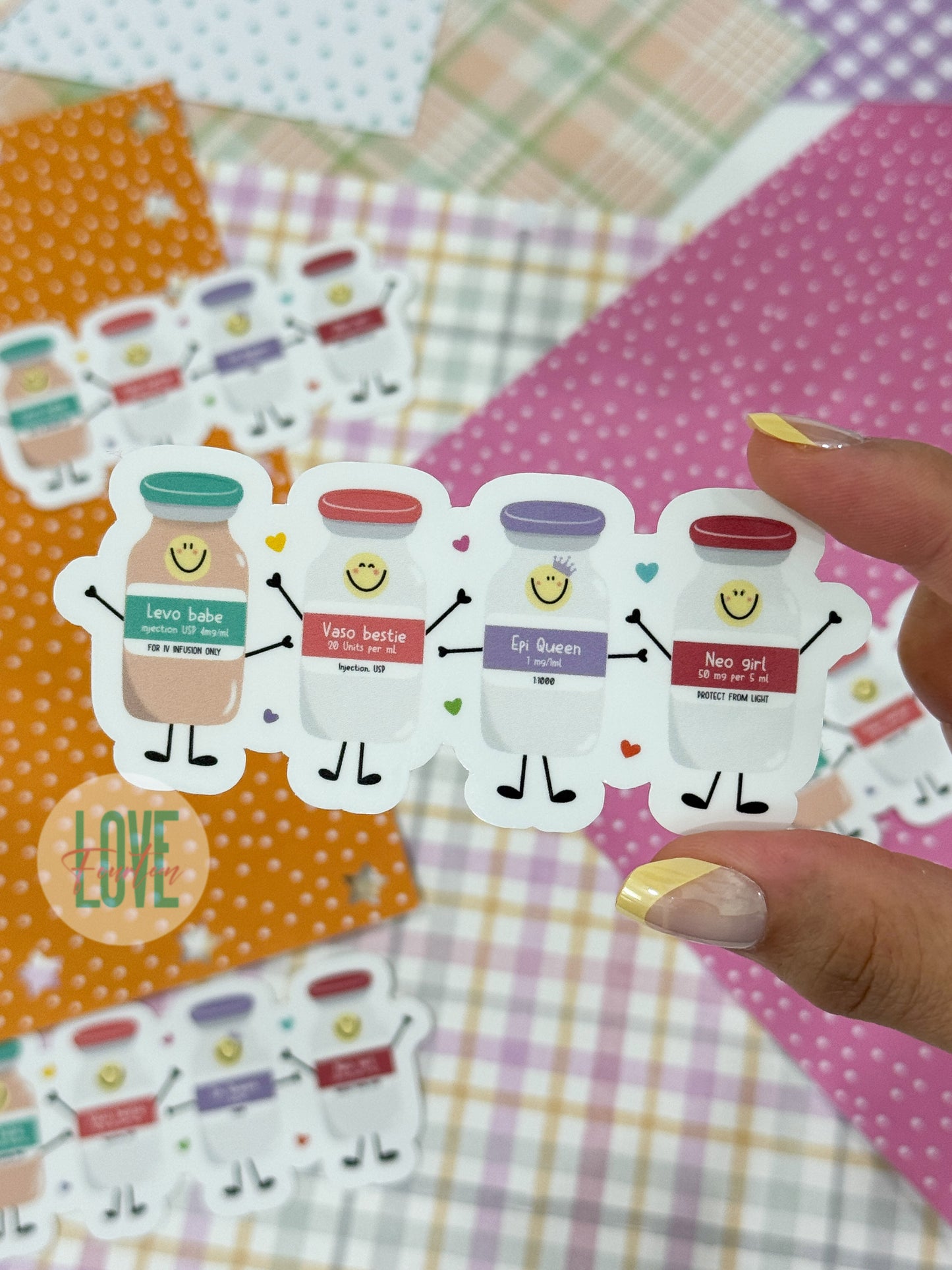 Pressor Besties - Die Cut Sticker