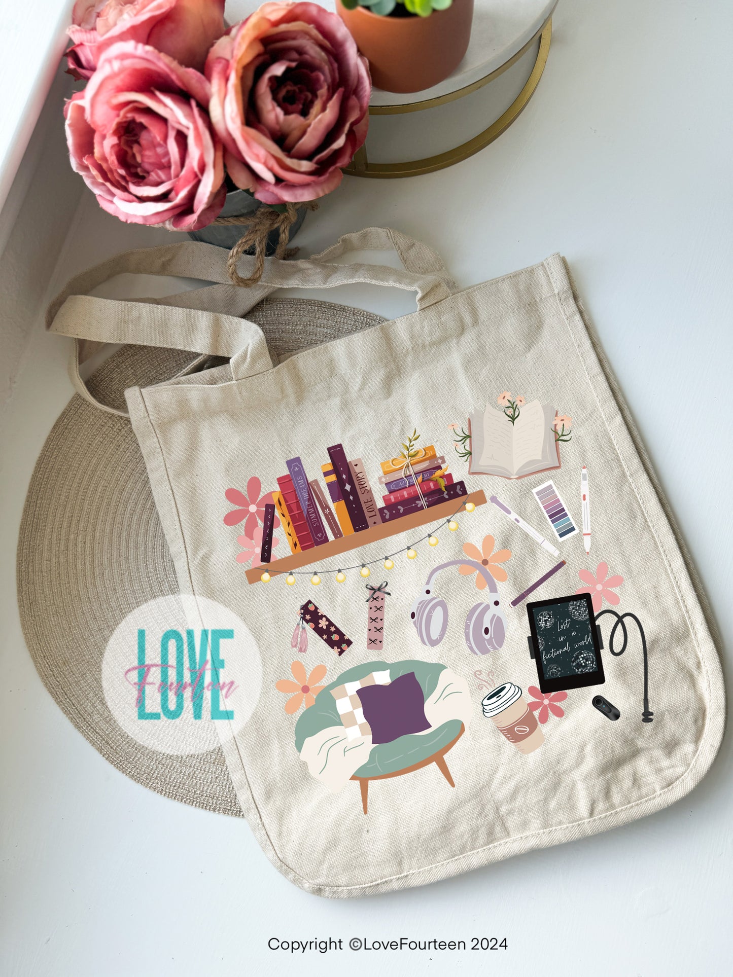 Bookish Tote Bag