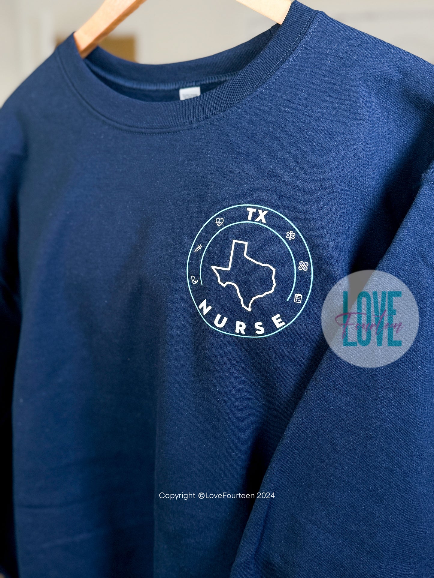 Nurse State Crewneck Sweatshirt (V2)