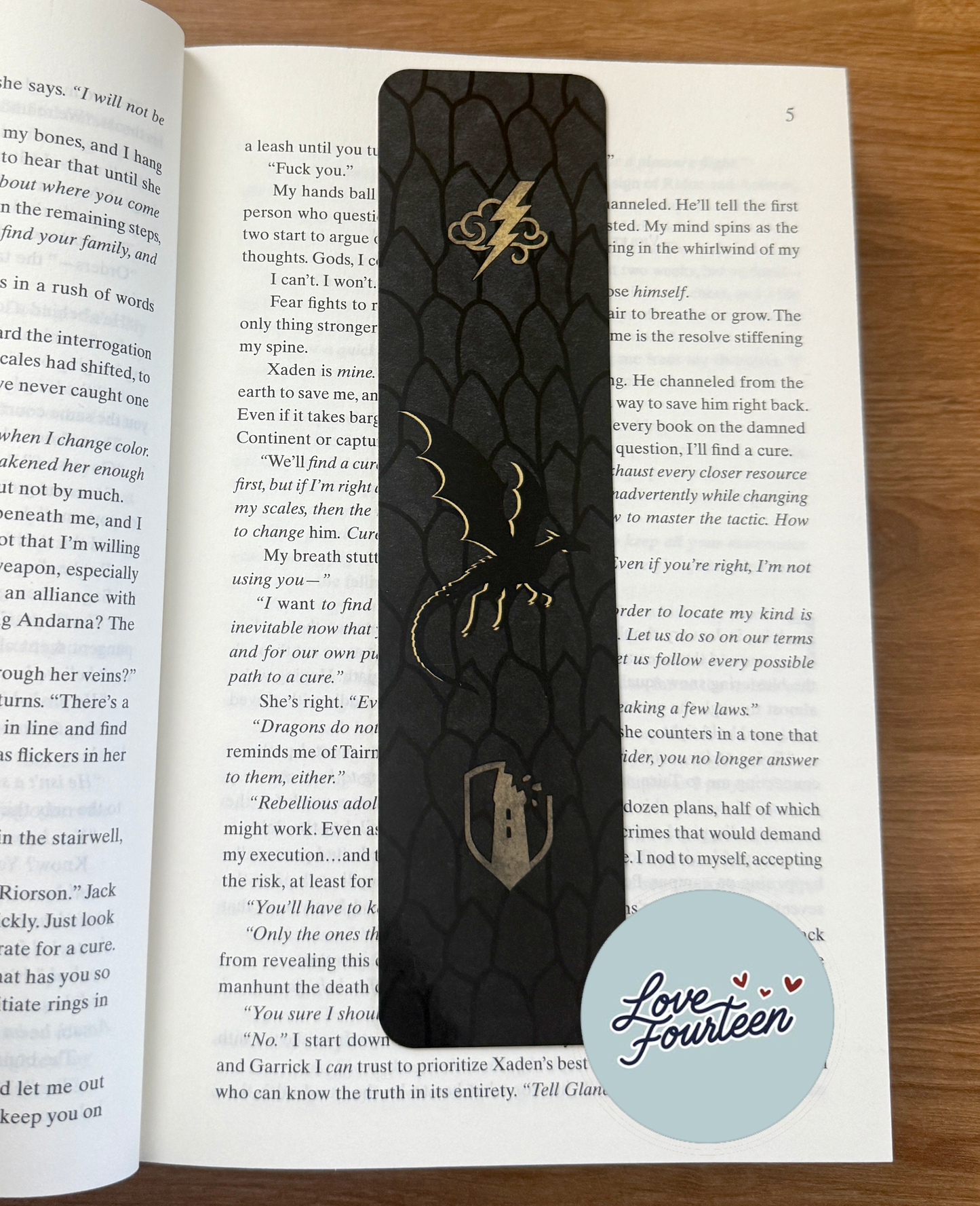 Dragon Rider Bookmark Set