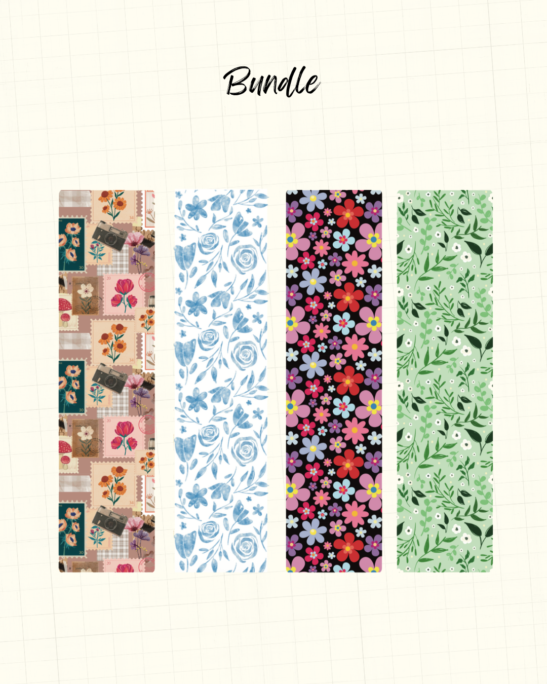Floral Bookmark Set