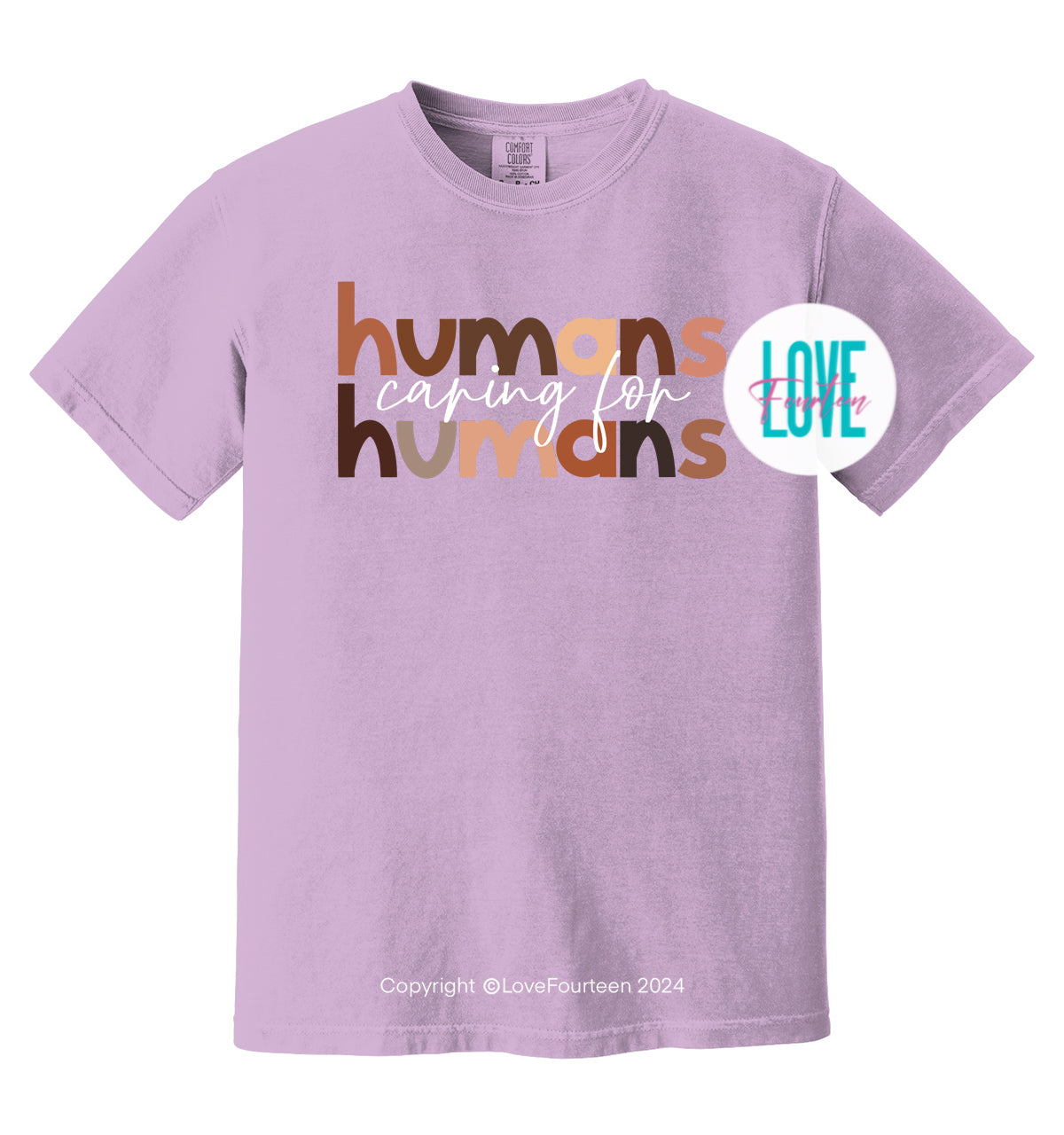 Humans caring for humans Tee