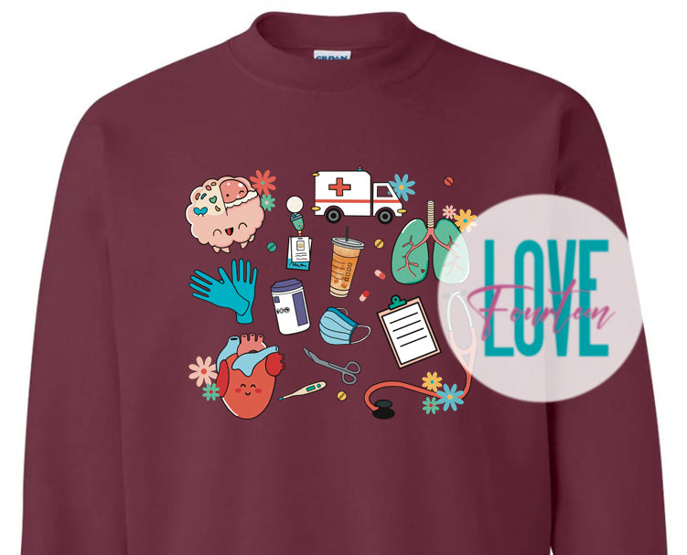 Healthcare Essentials Crewneck