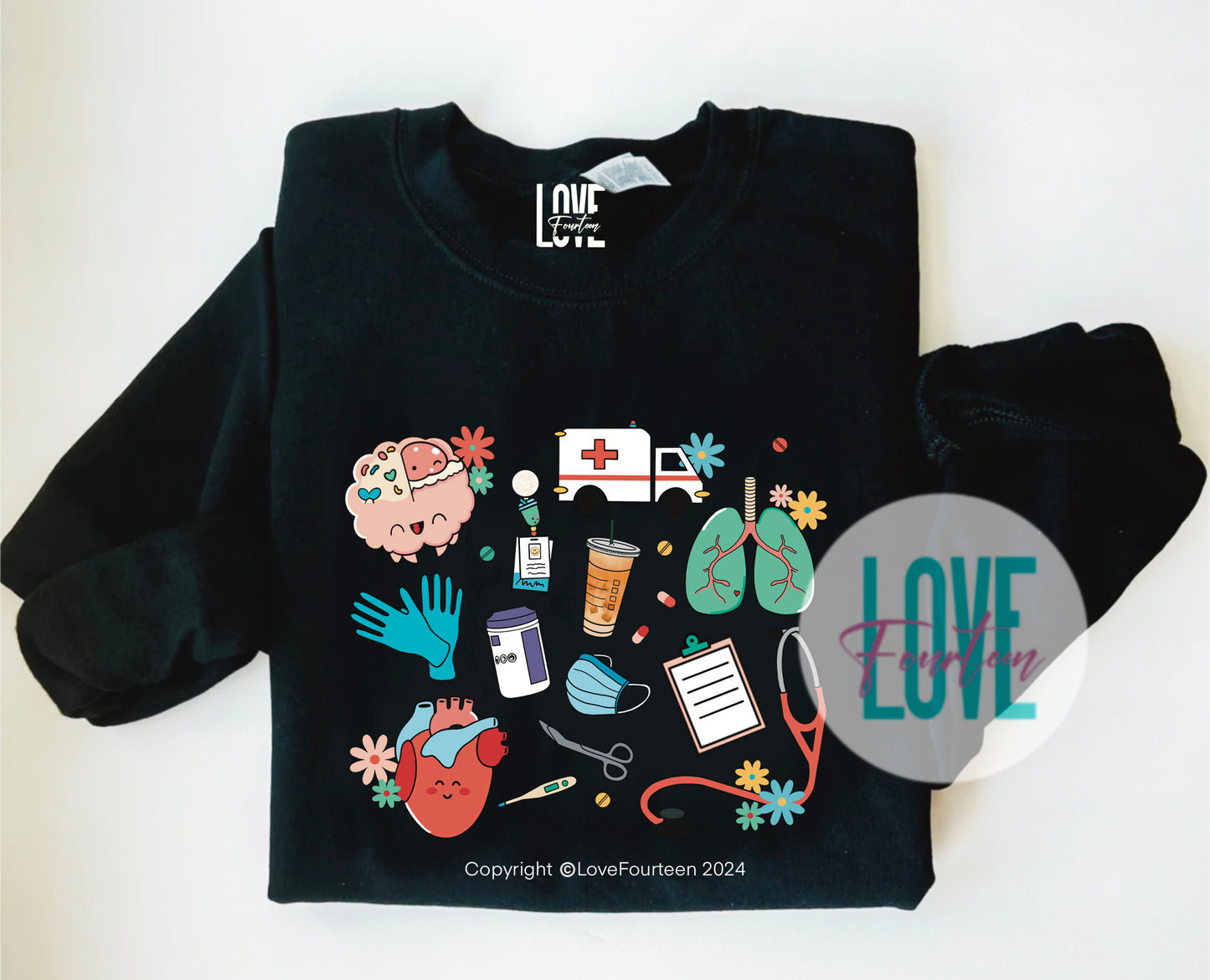 Healthcare Essentials Crewneck