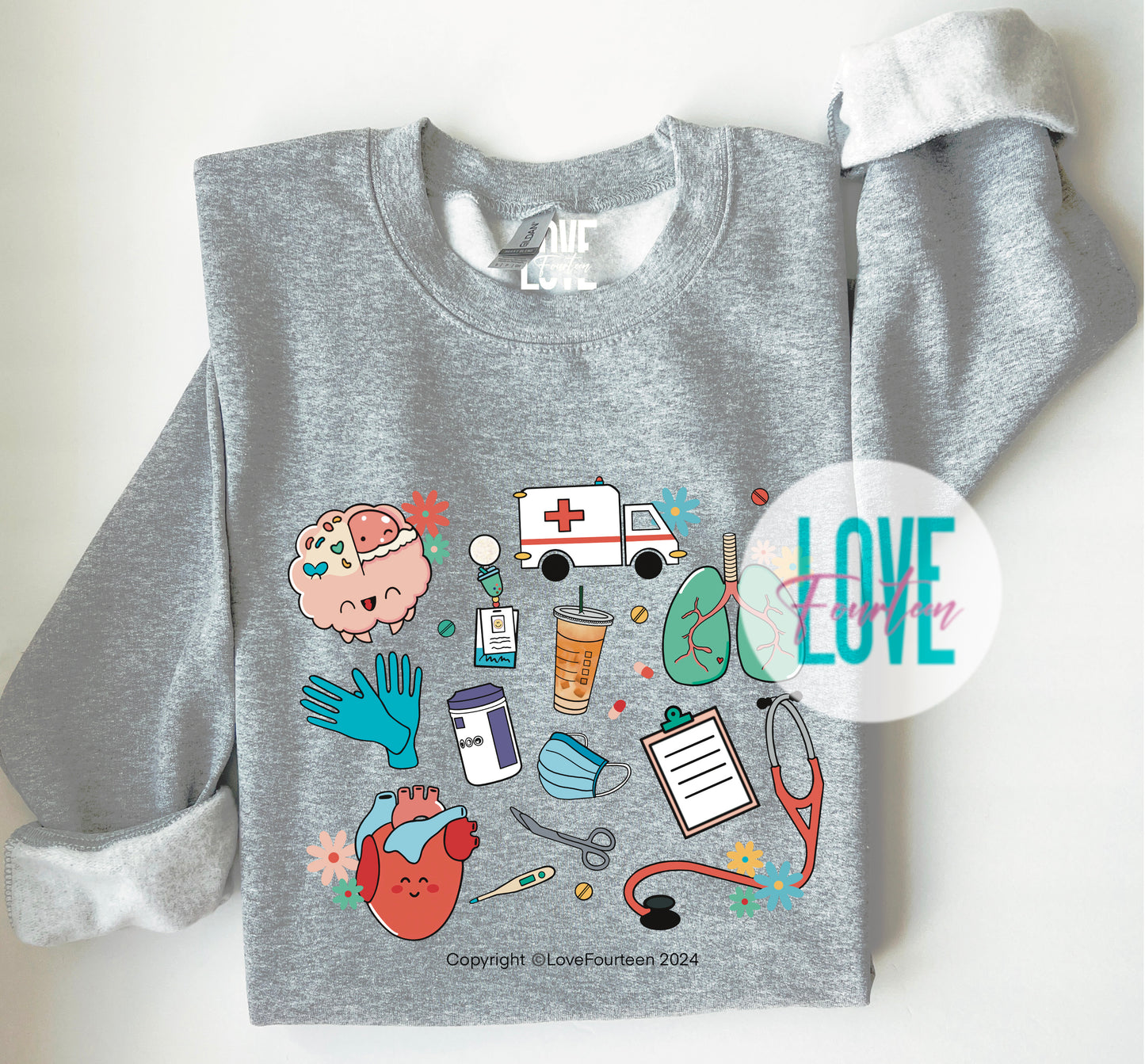 Healthcare Essentials Crewneck