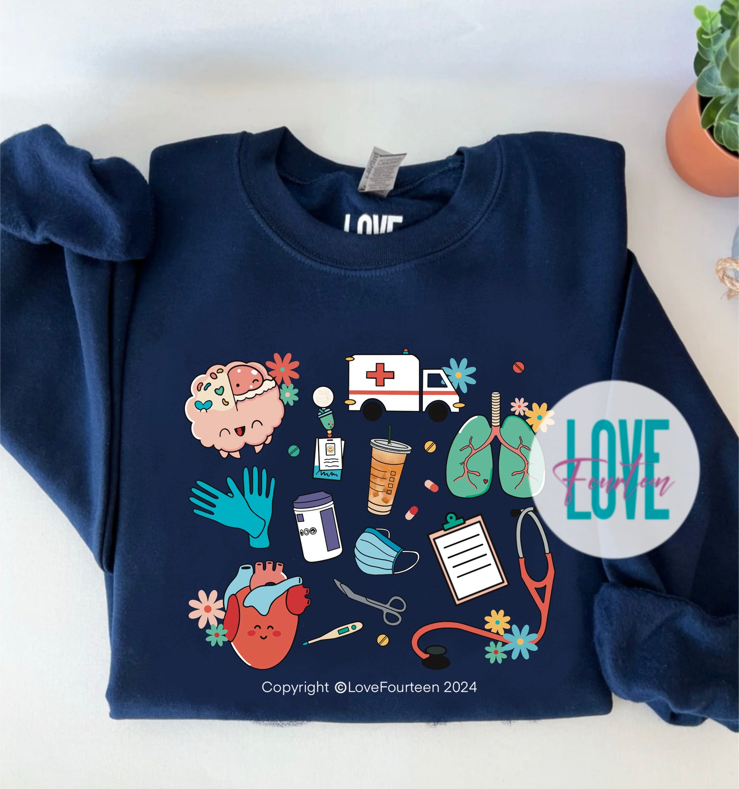Healthcare Essentials Crewneck