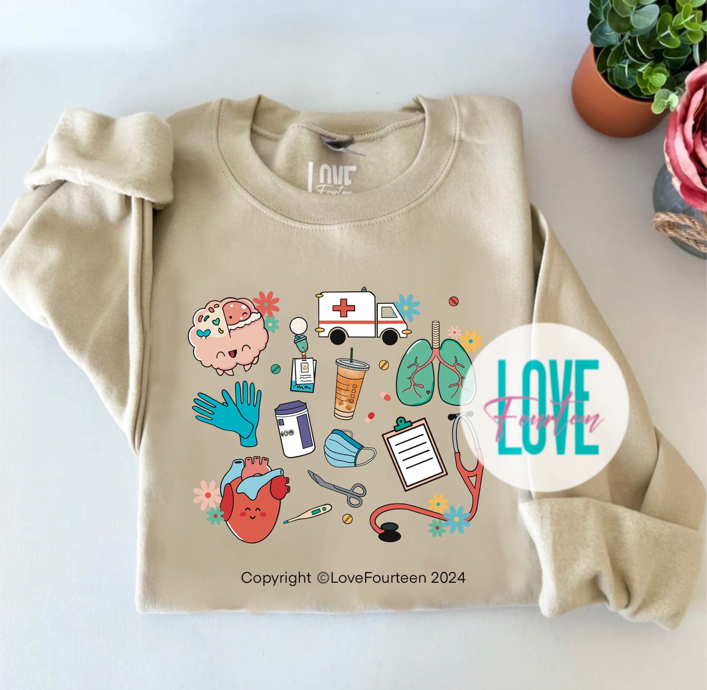 Healthcare Essentials Crewneck