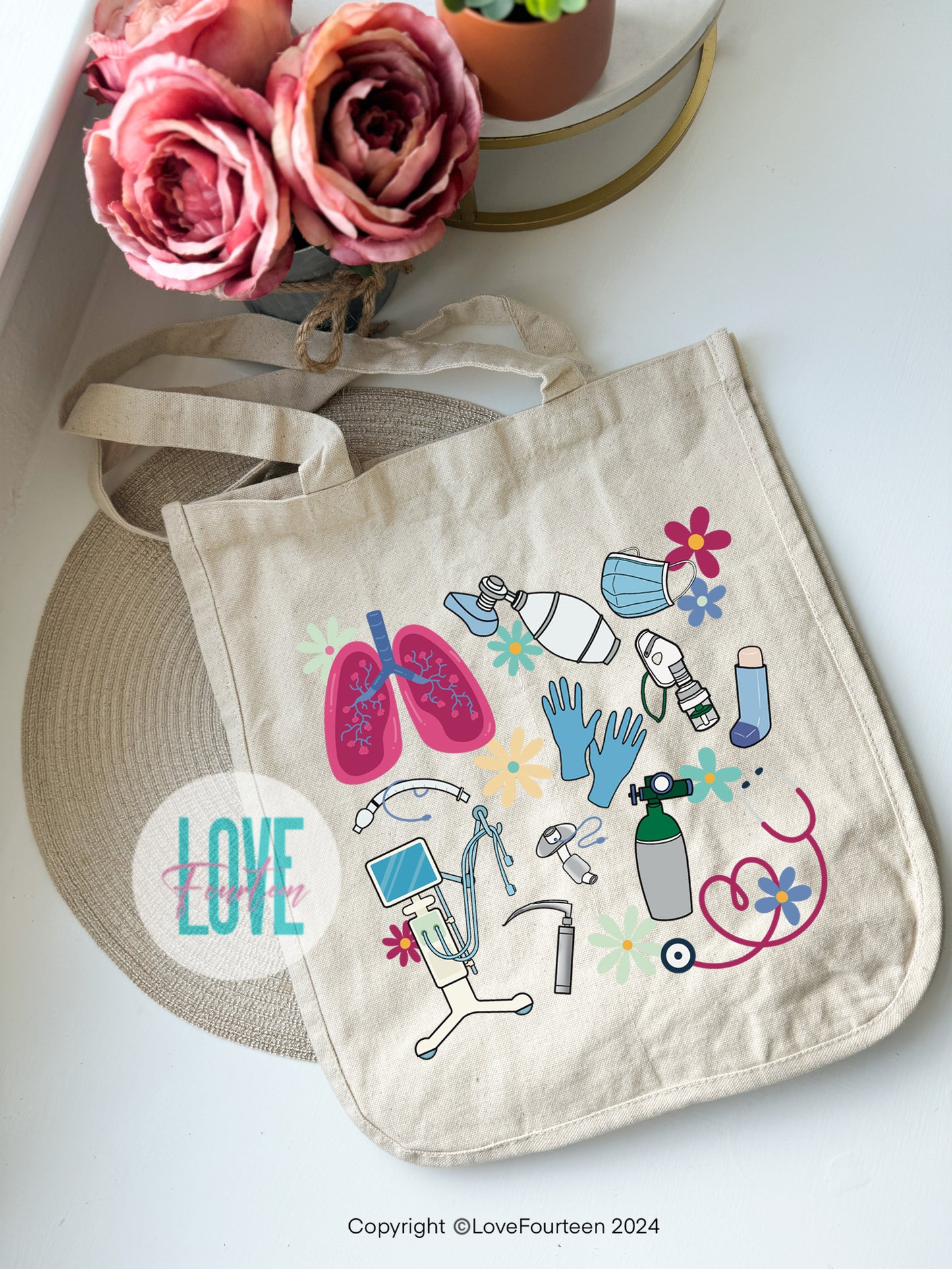Respiratory Therapist Tote Bag