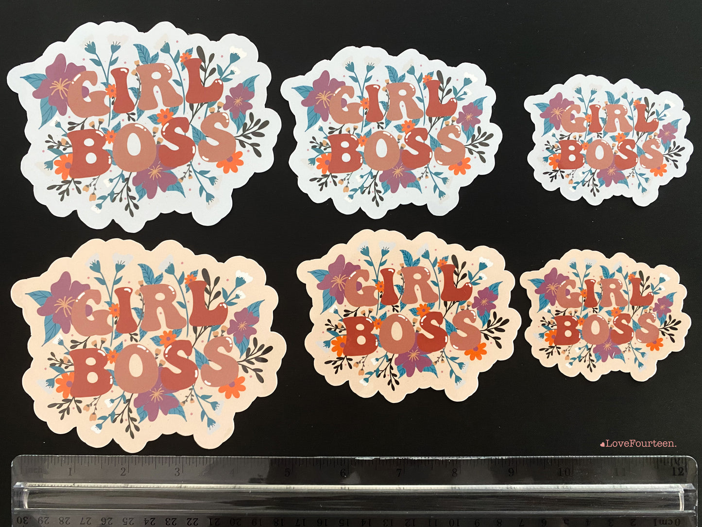 Girl Boss - Waterproof Die Cut Sticker