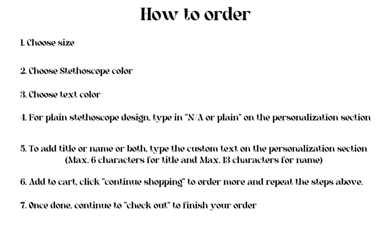 Custom Stethoscope Sticker - Waterproof Die Cut Sticker