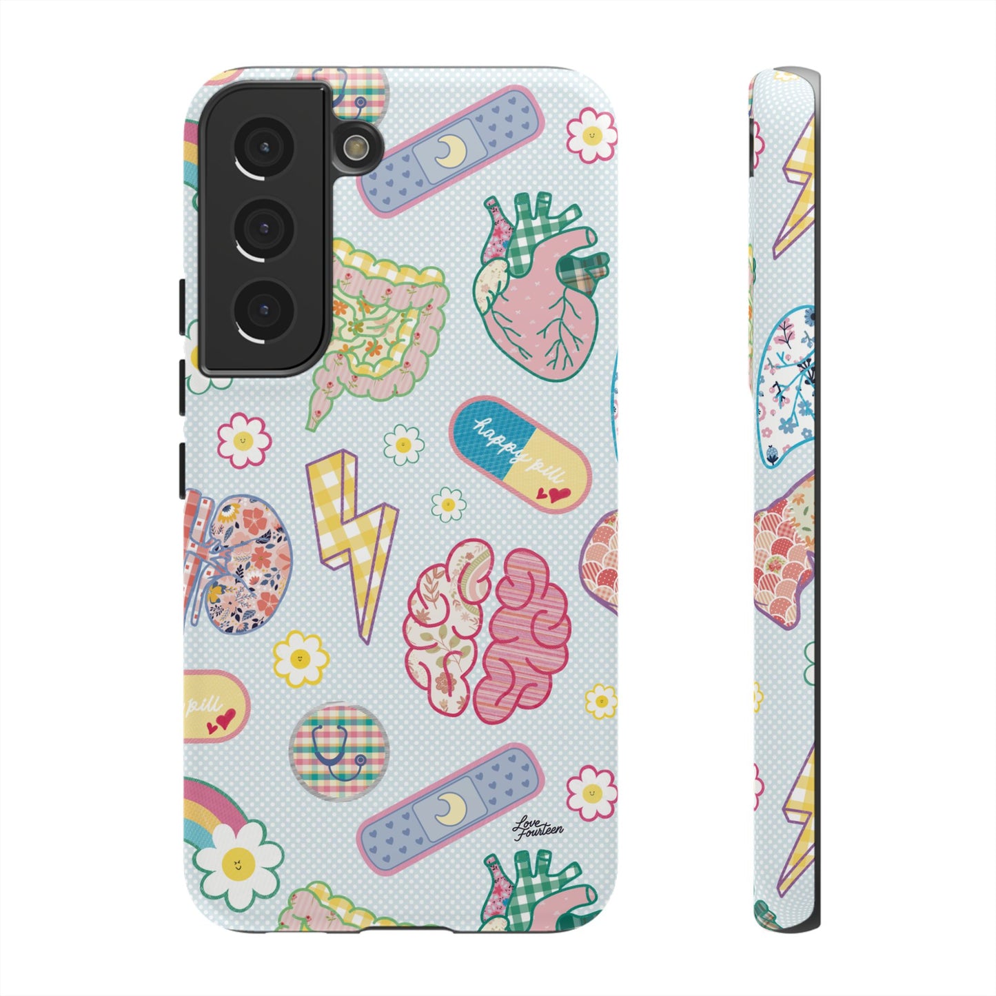 Patchwork Anatomy Samsung Galaxy Phone Case (Free U.S. Shipping)