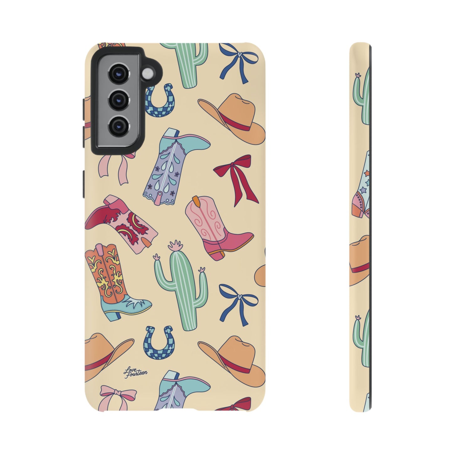 Boots & Bows Samsung Galaxy Phone Case (Free U.S. Shipping)