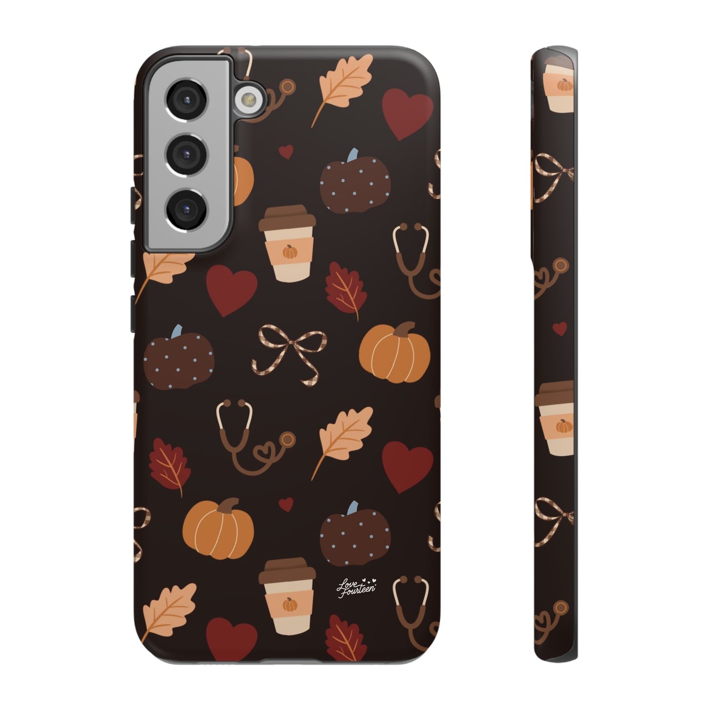 Pumpkin Espresso Samsung Galaxy Phone Case - (Free U.S. Shipping)