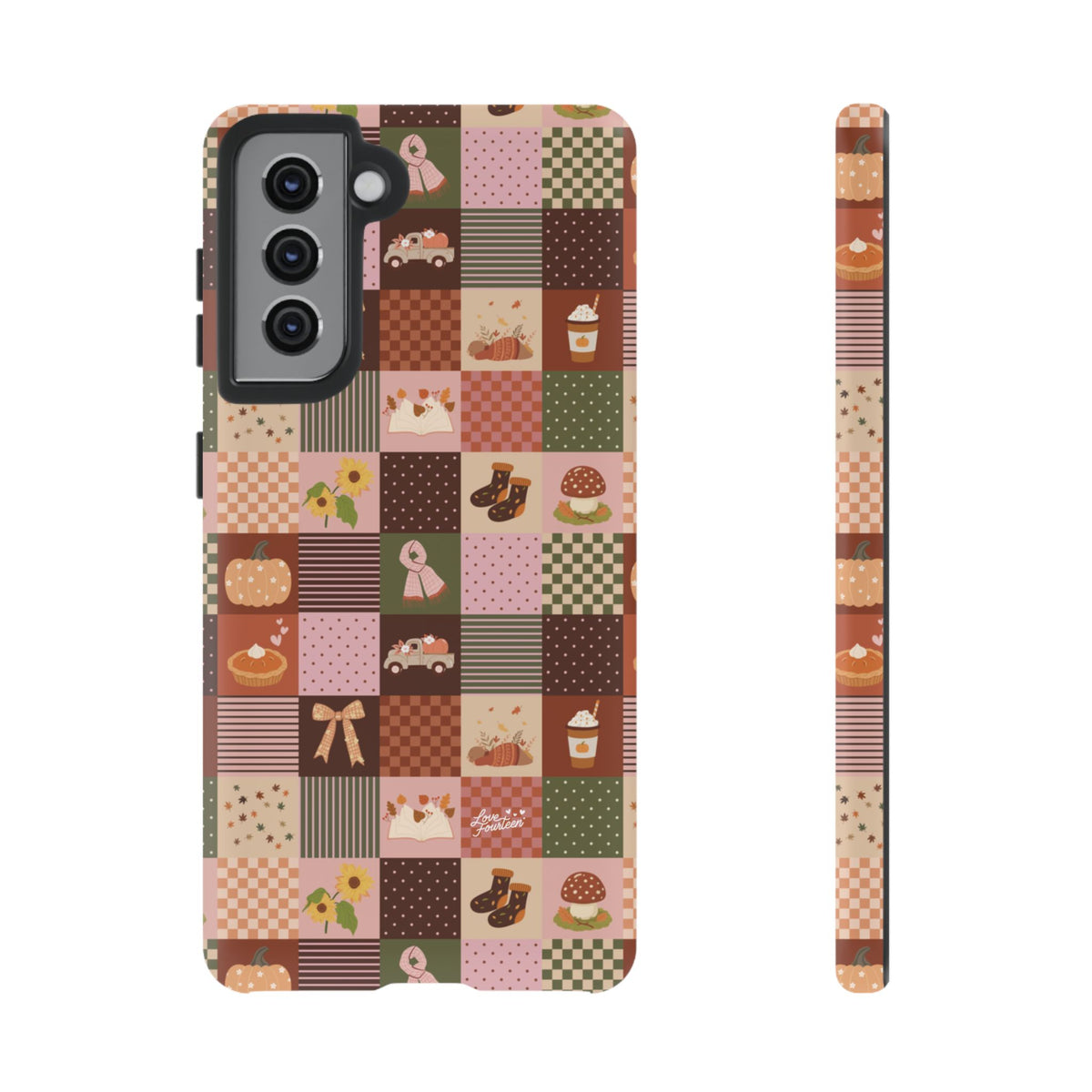 Autumn Patchwork Samsung Galaxy Phone Case - (Free U.S. Shipping)