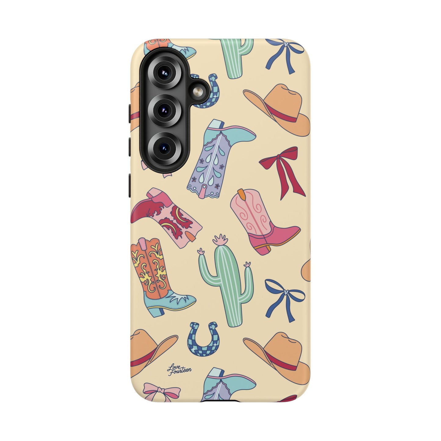 Boots & Bows Samsung Galaxy Phone Case (Free U.S. Shipping)