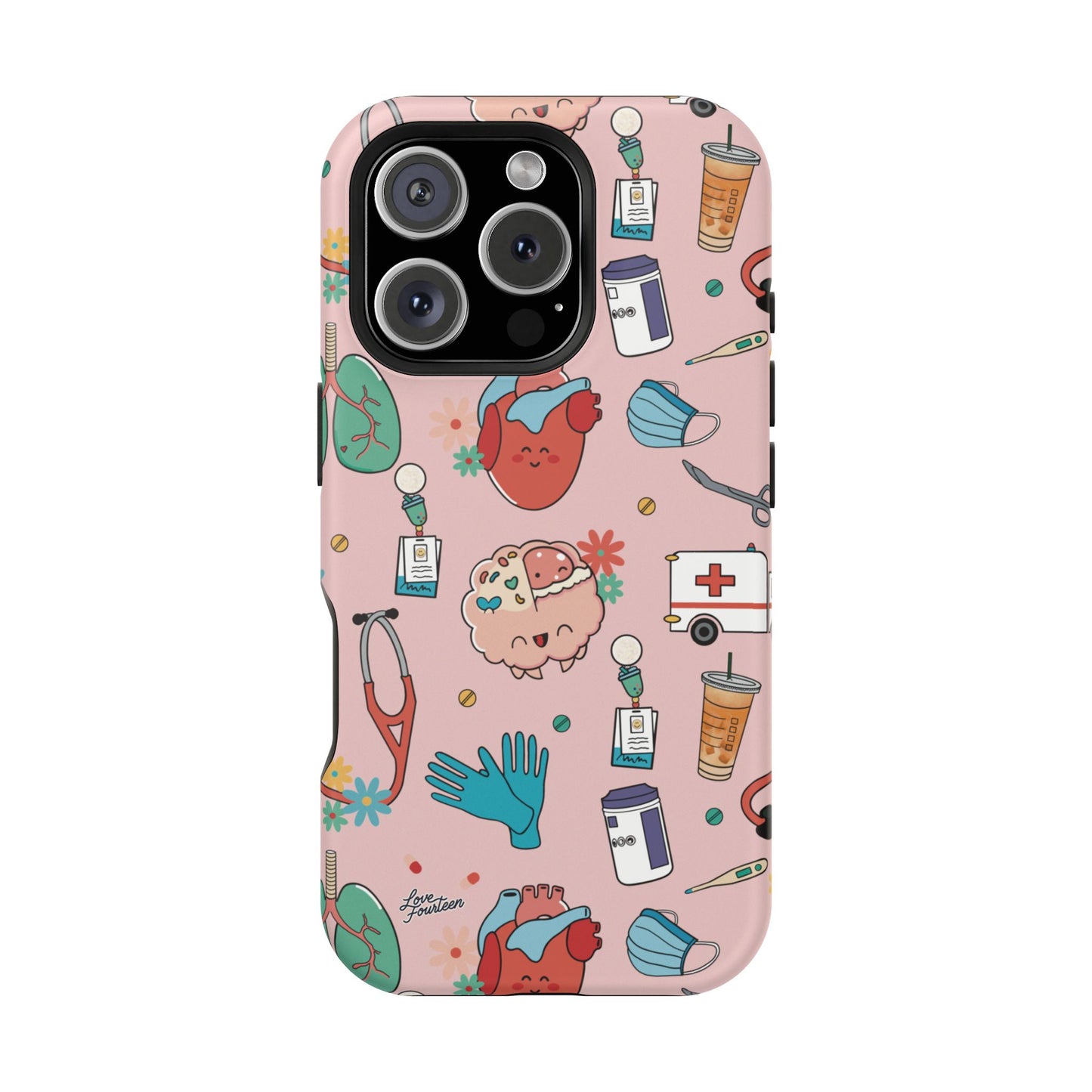 Healthcare Essentials iPhone Case - Magnetic Tough Case (Free U.S. Shipping)