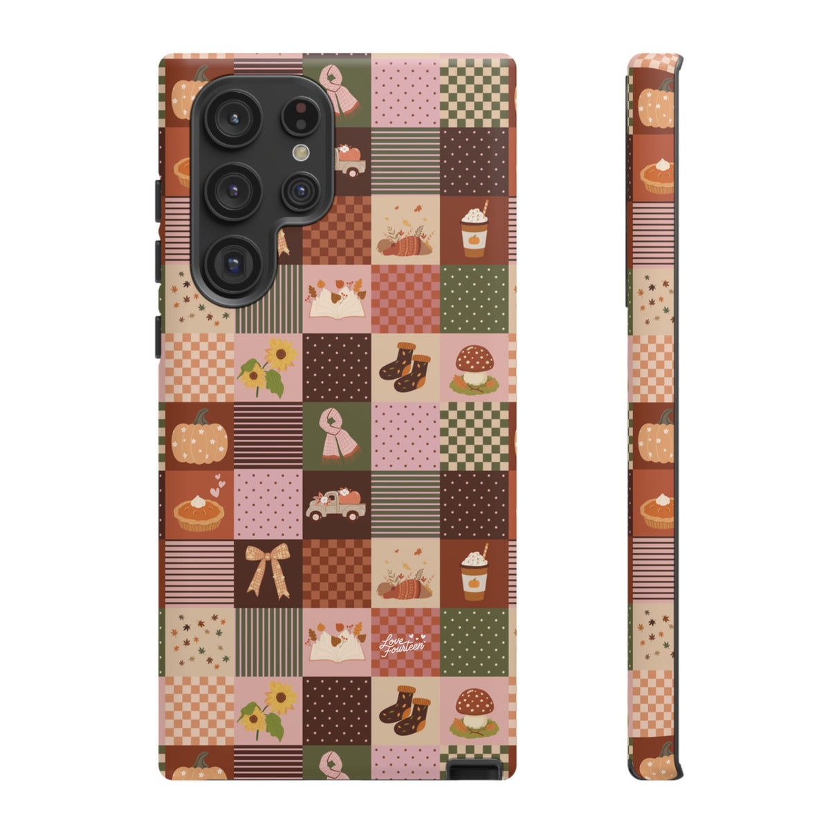 Autumn Patchwork Samsung Galaxy Phone Case - (Free U.S. Shipping)