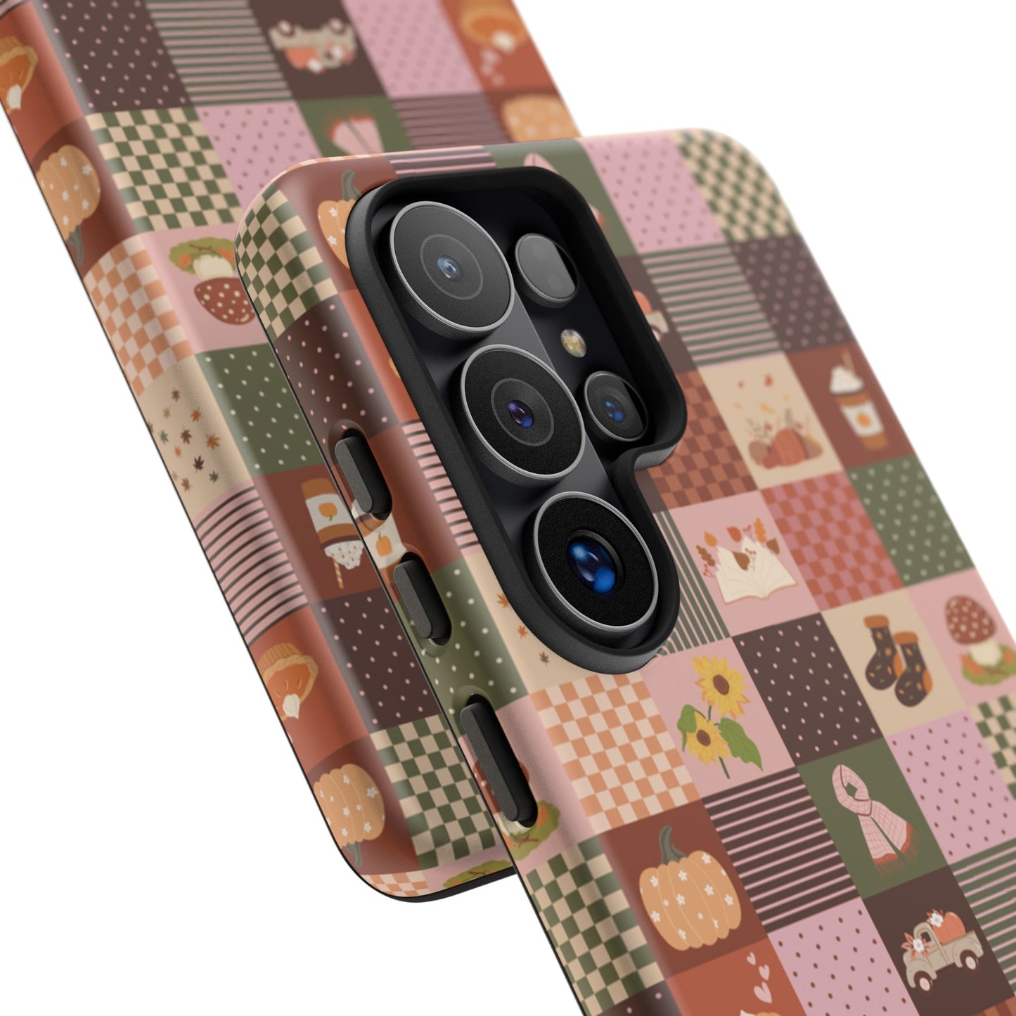 Autumn Patchwork Samsung Galaxy Phone Case - (Free U.S. Shipping)
