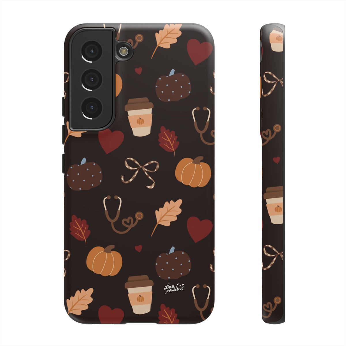 Pumpkin Espresso Samsung Galaxy Phone Case - (Free U.S. Shipping)
