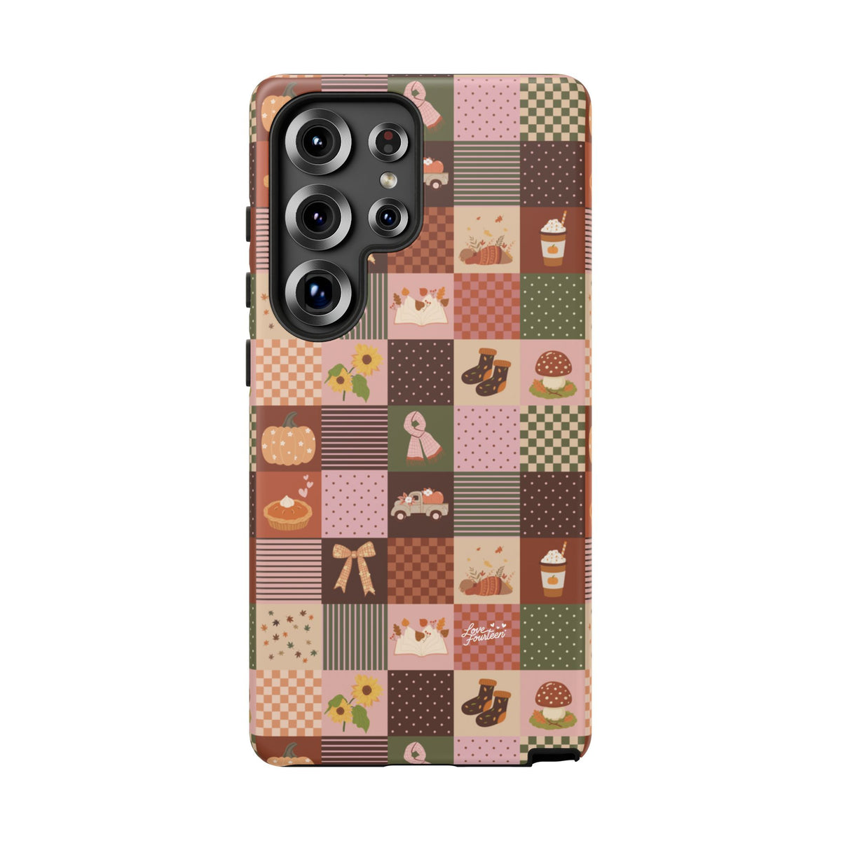Autumn Patchwork Samsung Galaxy Phone Case - (Free U.S. Shipping)