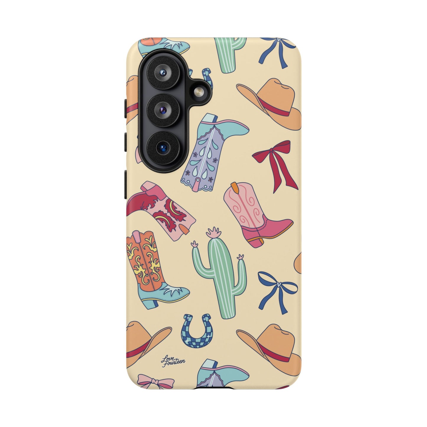 Boots & Bows Samsung Galaxy Phone Case (Free U.S. Shipping)